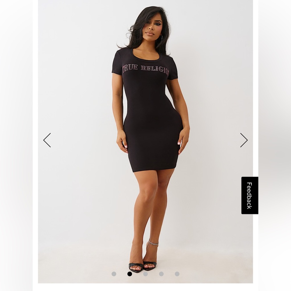 True Religion Arch Rib Tee Dress